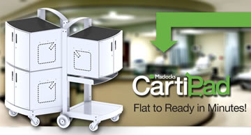 Maclocks - CartiPad - iPad sync and charge cart Maclocks - CartiPad - iPad sync and charge cart